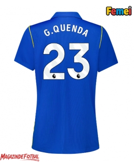 Chelsea Geovany Quenda #23 Tricou Fotbal Replică 2026-27 Femei Acasa Chelsea Geovany Quenda #23 Tricou Fotbal Replică 2026-27 Femei Acasa